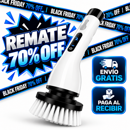 Cepillo De Limpieza Giratorio 9 en 1 - Semana de Black Friday 70% OFF!!